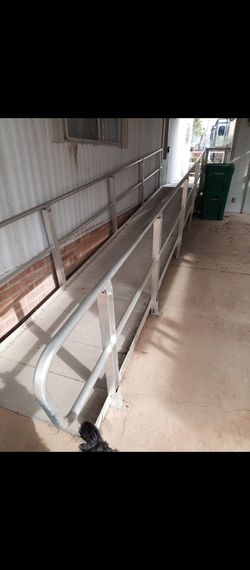 Extra large Aluminum wheelchair ramp