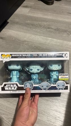Anakin , Yoda , obi wan Funko pop