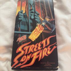 Skateboarding vhs Santa Cruz streets on fire