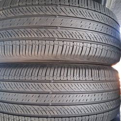 2 Used Tires 225/60r17 Hankook 🤑free Installation ‼️ 