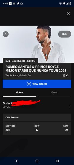 Romeo santos  5/24