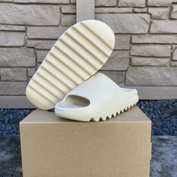 adidas gazelle silver green womens Adidas Yeezy Slide Bone (2022 Restock) main image 1