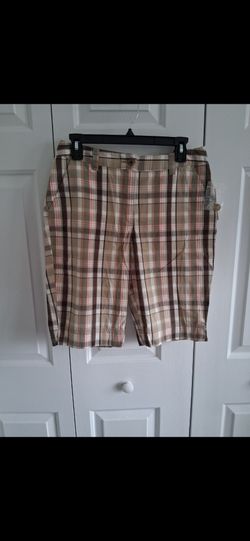Ladies Plaid Shorts size 8P