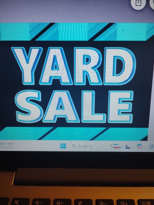 HUGE YARD SALE