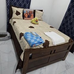 Cama Full Con Gabetas  Sin Colchon 