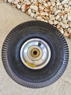 10 inch pneumatic tiress with hub for hand truck/dolly