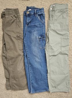 Girls (Size 10) Wide Leg Cargo Pants