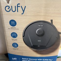 eufy L60 Robot Vacuum, 5,000Pa Ultra-Strong Suction, iPath Laser Navigation