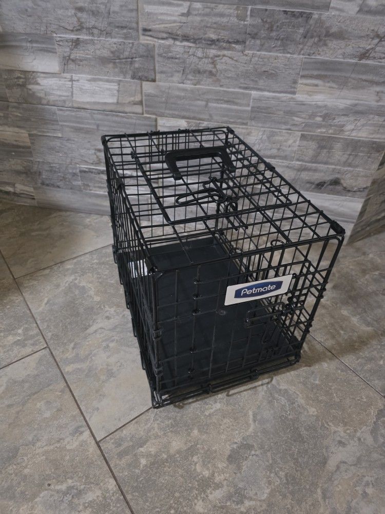 XS Double Door Dog/pet Crate 18x14x12