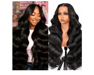 Black Body Wave Lace Front Wig