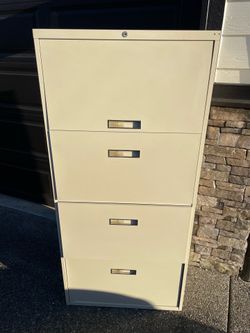 Lateral file cabinet 64”x30”18” (make offer)