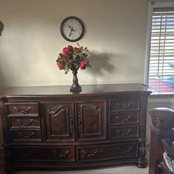 Elegant red floral arrangements