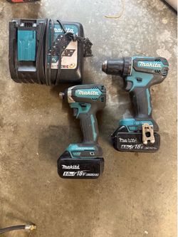 Makita M18 brushless drill set