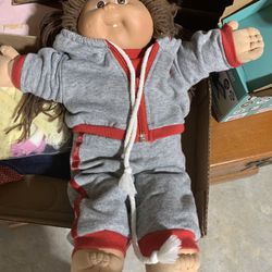 Cabbage Patch Doll With Extra Clothes