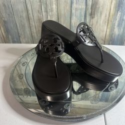 Tori Burch Wedge Sandels