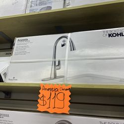 Kohler Anessia With Response Technology. Touchless Pull-Down Kitchen Faucet Polished Chrome Finish