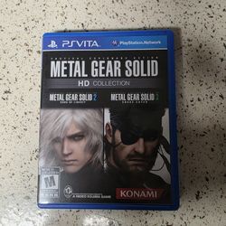 Metal Gear Solid HD Collection Ps Vita