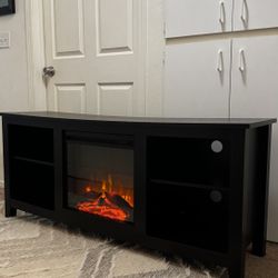 Electric Fireplace Tv Stand 