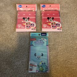 Disney Minnie Mouse & Monsters Inc. Wrap Sheets For Onigiri(Rice Ball)