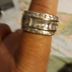 Lda Bag Sterling Silver Ring 