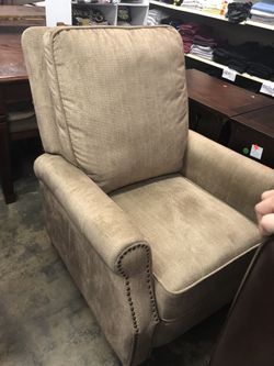 Fabric Recliner $279
