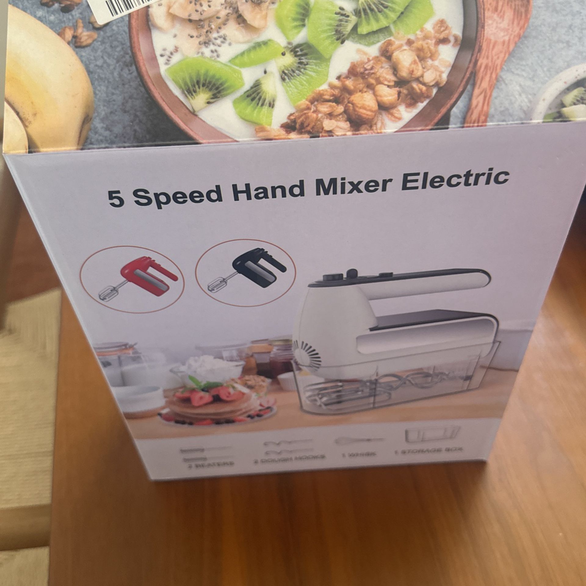 5-Speed Electric Hand Mixer used Once 