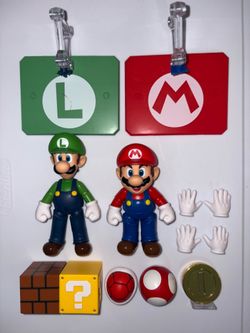 S.H. Figuarts Mario & Luigi with Accessories