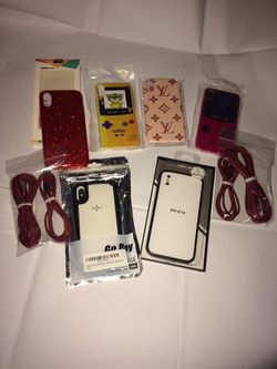 iPhone X cell phone case lot