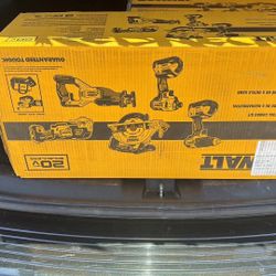 Dewalt 5 Pc An 3 Pc Combo Kits For Sale