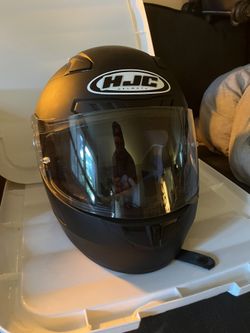 HJC Black Full Face Helmet Medium 
