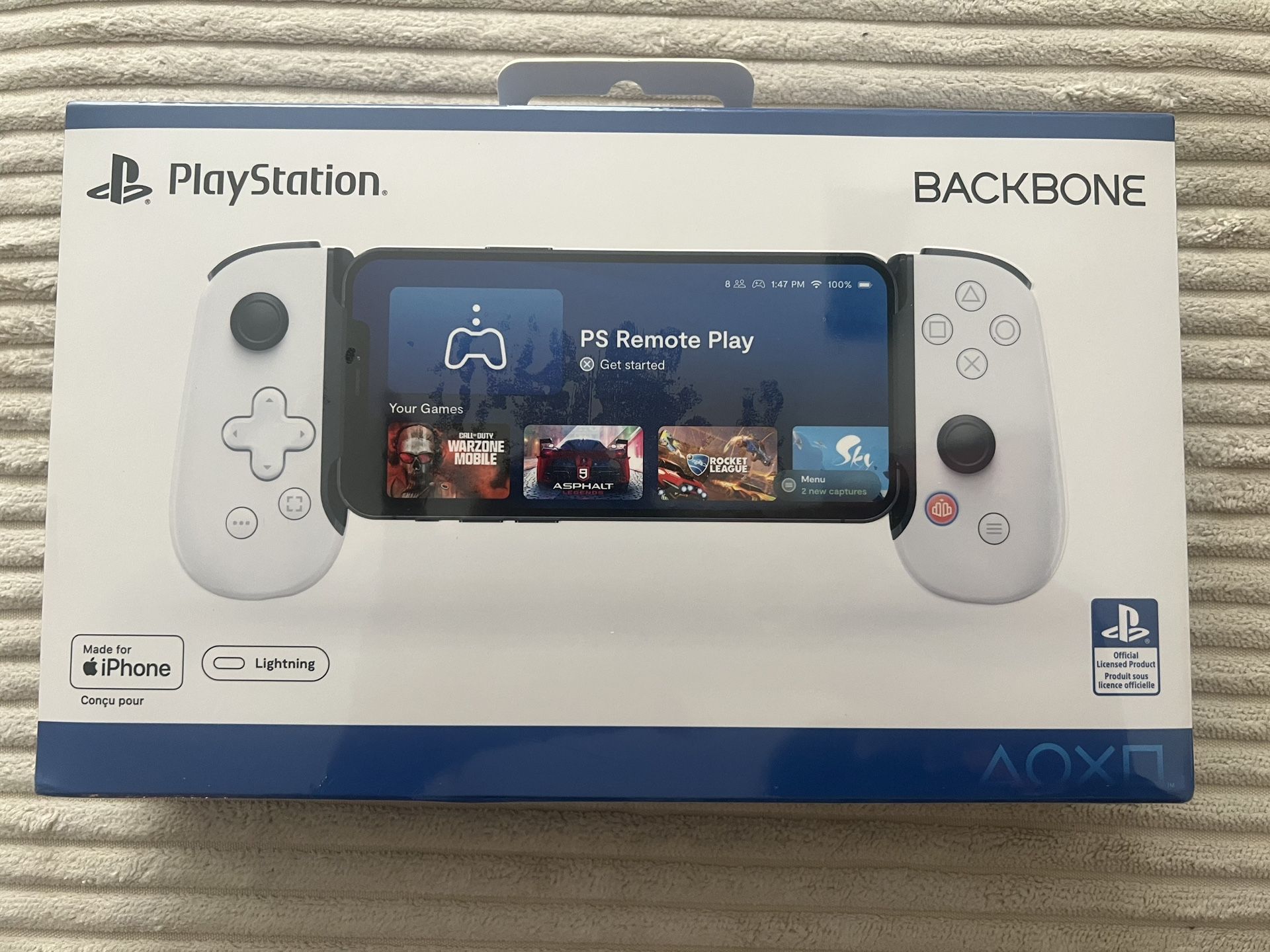 Backbone One - PlayStation®Edition - Lightning (2nd gen)