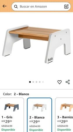 Escalo  de madera estilo Montessori  de entrenamiento