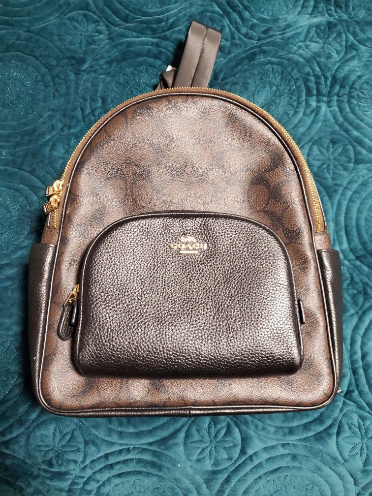 Brand New Coach Backpack And Wallet