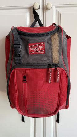 Rawling Franchise Baseball Backpack, Red, Preowned, Great Shape, No Issues