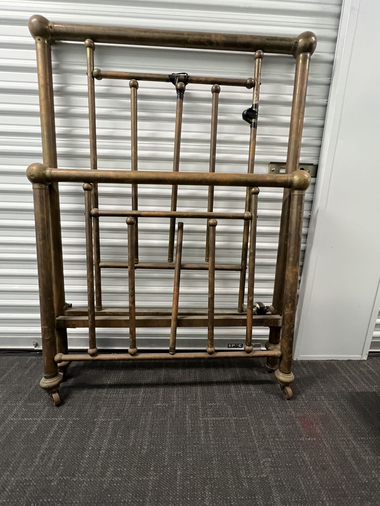 Twin Antique Brass Bed Frame