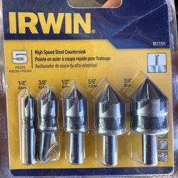 NEW Irwin High Speed Steel Countersink
