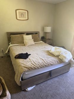 Queen size bed frame