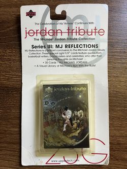 1998 Upper Deck MJ Reflections trading cards.