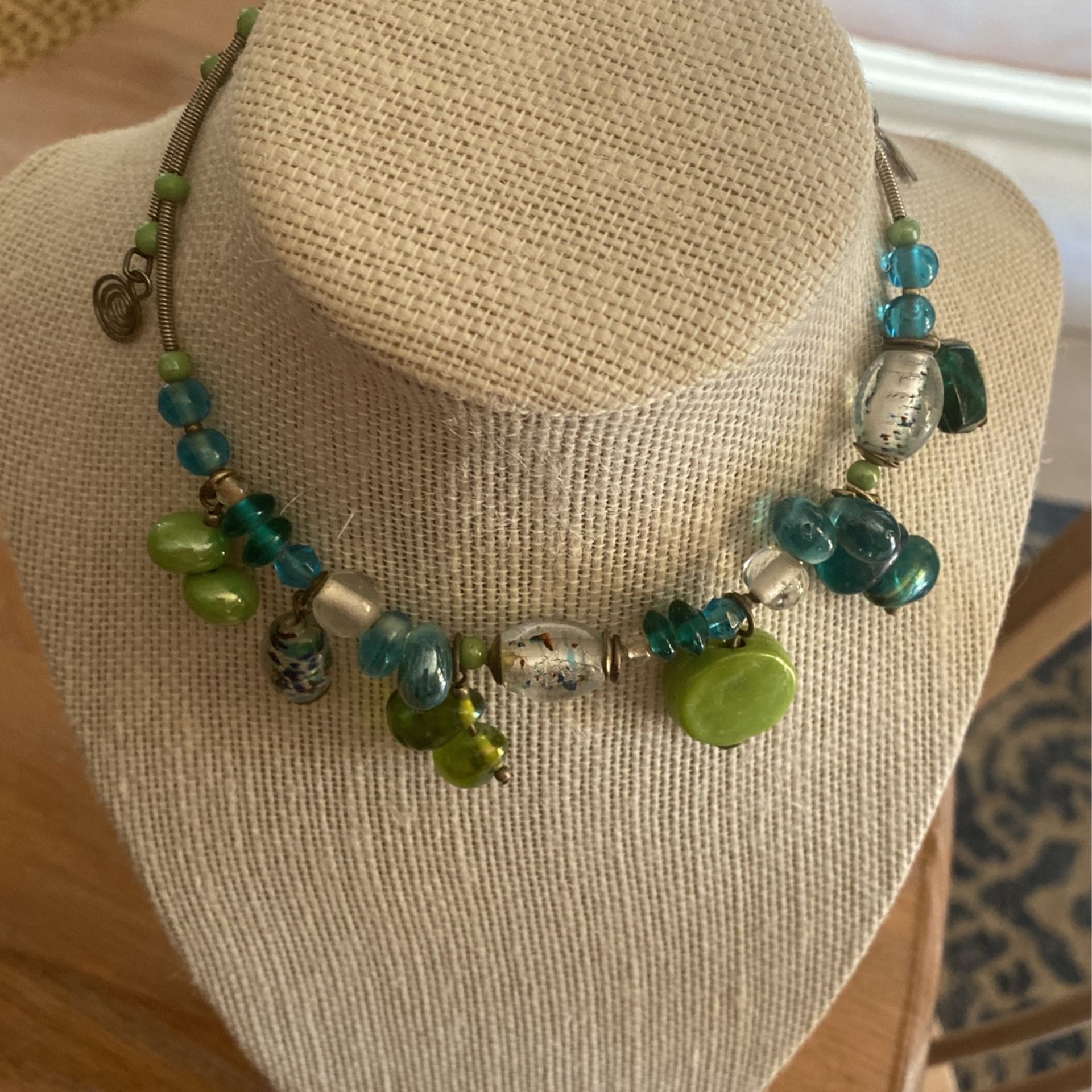 Green Choker Necklace