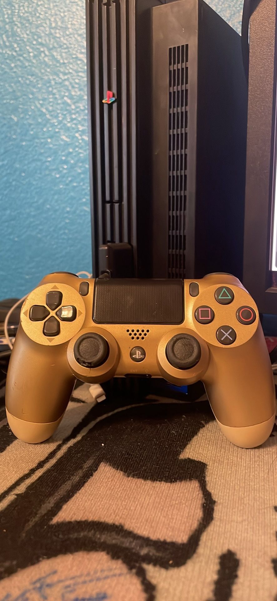 Golden Ps4 Controller