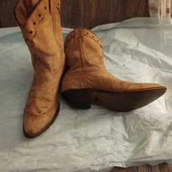 Cowgirls Boots Leather Suede