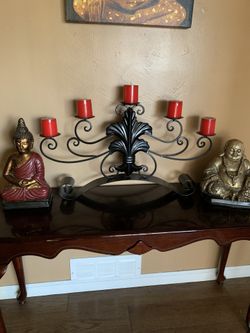 Candle holders black