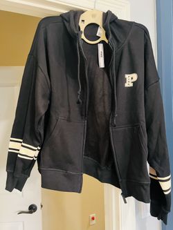 PINK Fleece Campus Sweatpants AND  Fleece Campus Full-Zip Hoodie