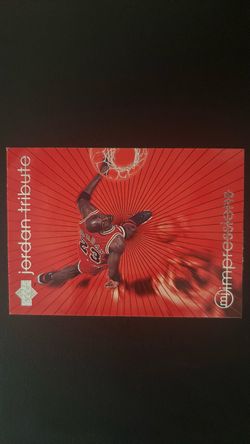 Upper Deck Michael Jordan Tribute Impressions Card