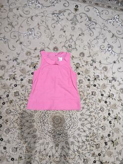 J.CREW Pink Silk-Blend Sleeveless Top – size 2