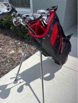 Power Built Golf Set Comes with Bag and 9 Clubs