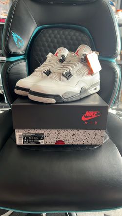 Men’s Air Jordan 4 White Cement
