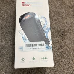 Monster S320 Bluetooth Speaker, 40W True Wireless,360° Stereo Sound Effect,IPX7 Waterproof, 32 Hour Playing Time,Suitable for Outdoor Portable Speaker