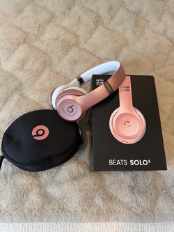 Beats Solo3 Wireless Headphones Rose Gold