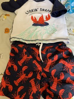 For sale bathing suit $10 size 12-18 months